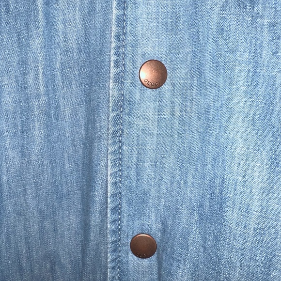 Gucci - Privilegium Perpetuum "Zoltar" - Denim Chambray Bomber Jacket Size 44/S - Picture 6 of 16